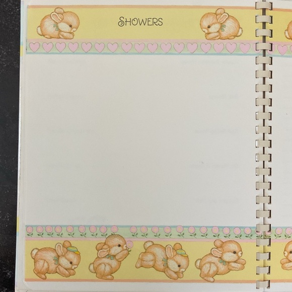 Vintage 80s Hallmark Keepsake Album adopted child baby memory book unisex - Picture 6 of 16